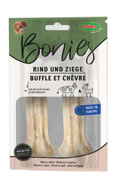 Bubimex - Friandises Os &agrave; M&acirc;cher Fourr&eacute;s &agrave; la Ch&egrave;vre - x2