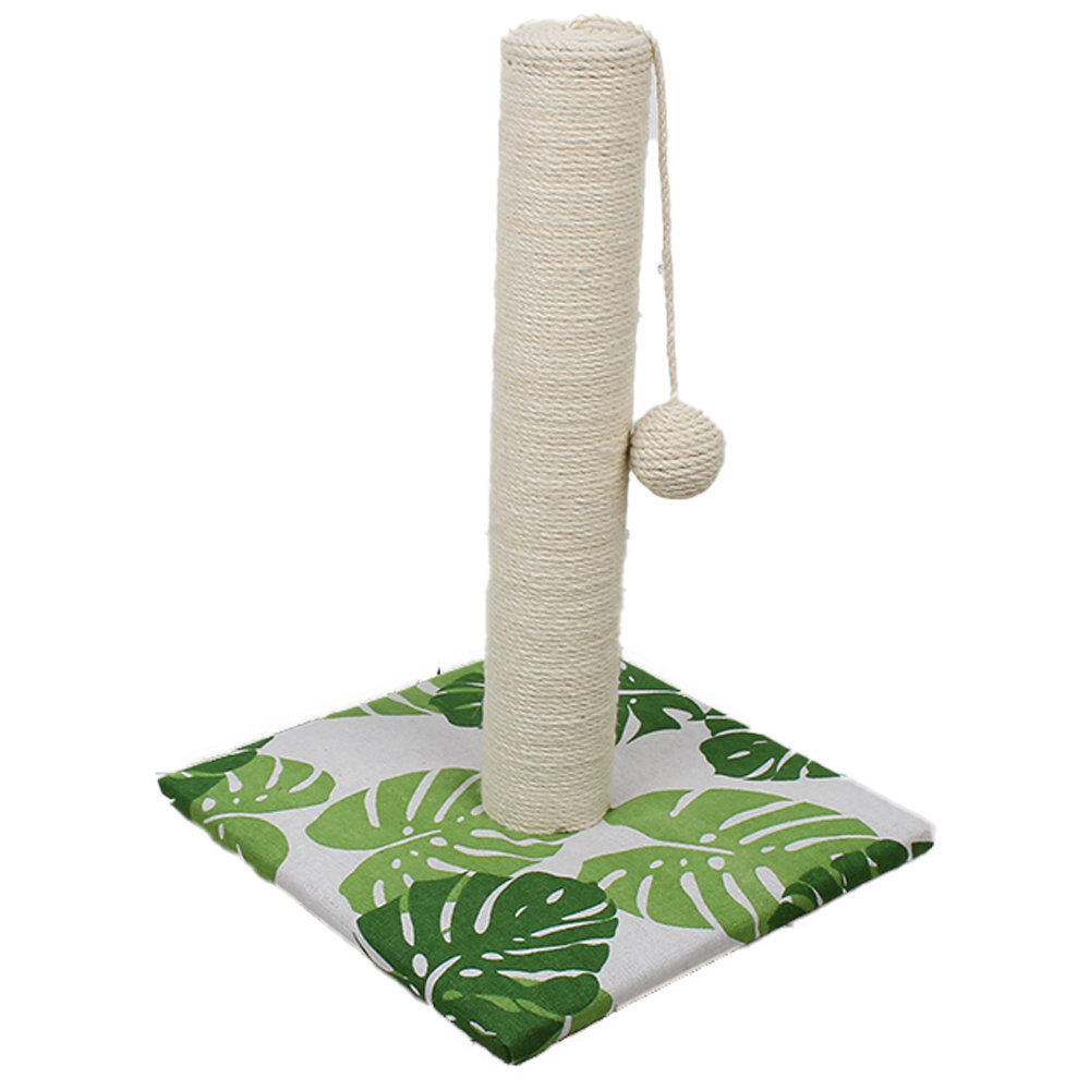 Croci - Arbre &agrave; Chat Sisal Vert Leaves - 30x30x42cm Image num&eacute;ro 1