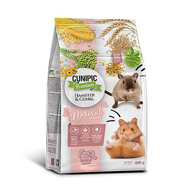Cunipic - Aliment Natural pour Hamster et Gerbille - 600g