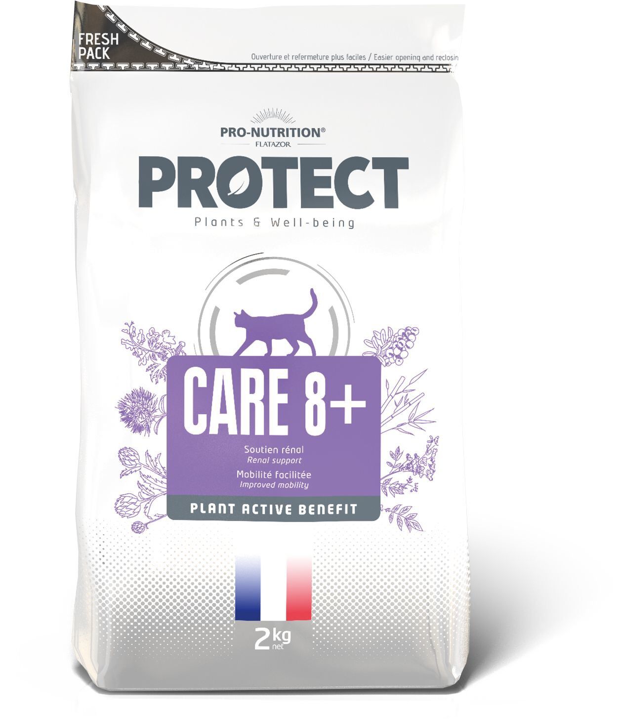 Flatazor - Croquettes Protect Care 8 + pour Chat - 2kg Image num&eacute;ro 1