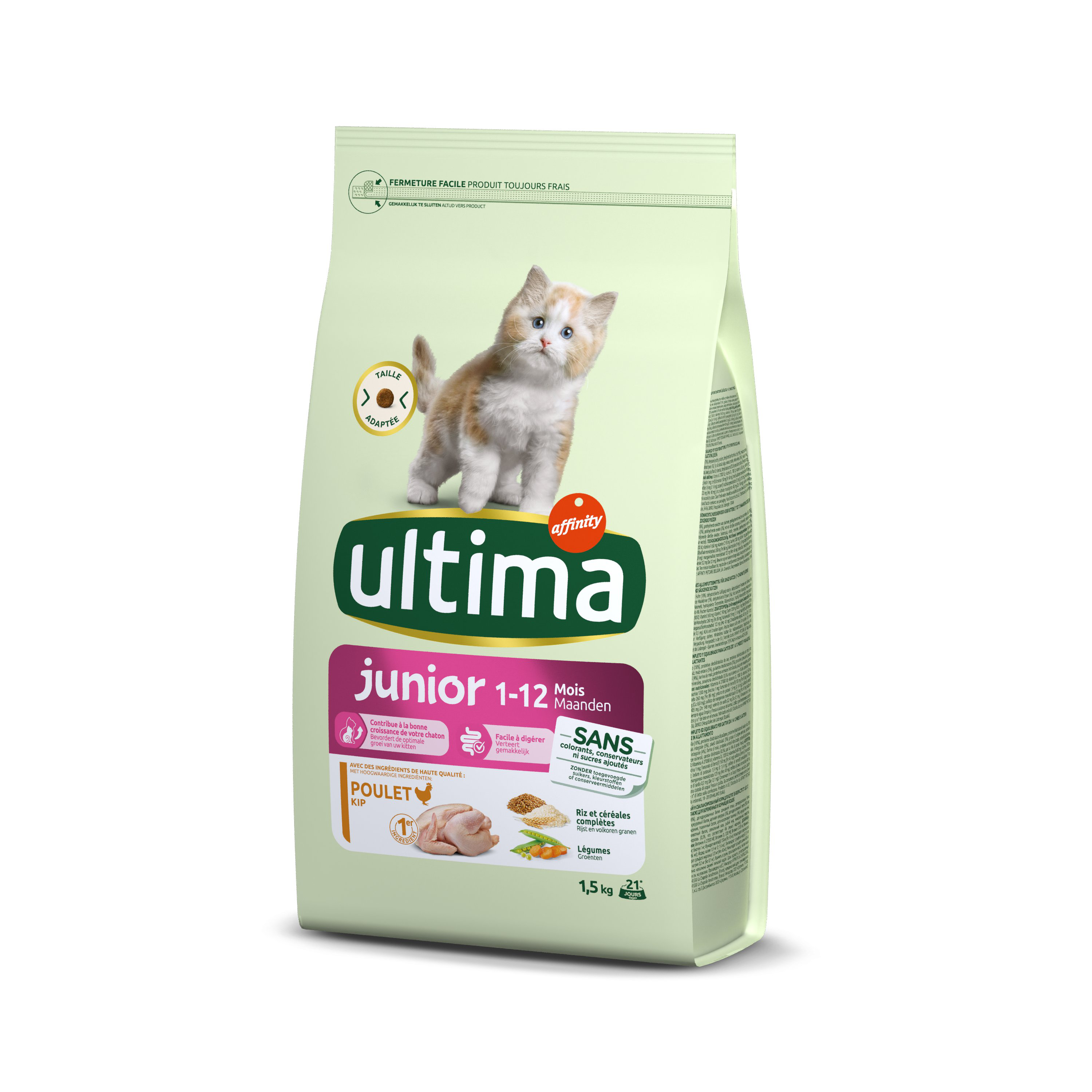 Ultima - Croquettes Chat Junior - 1,5 kg Image num&eacute;ro 1