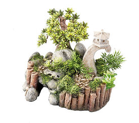 Aquadella - Décoration China Garden pour Aquarium