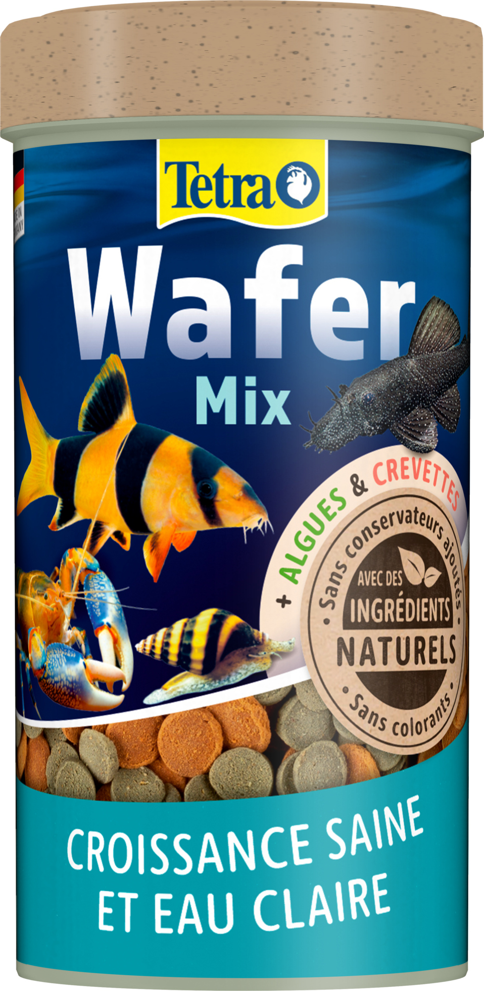 Tetra - Aliment Complet TetraWafer Mix pour Crustac&eacute;s - 250ml Image num&eacute;ro 1