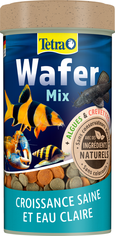 Tetra - Aliment Complet TetraWafer Mix pour Crustacés - 250ml Image numéro 1 Tetra - Aliment Complet TetraWafer Mix pour Crustacés - 250ml Image numéro 1