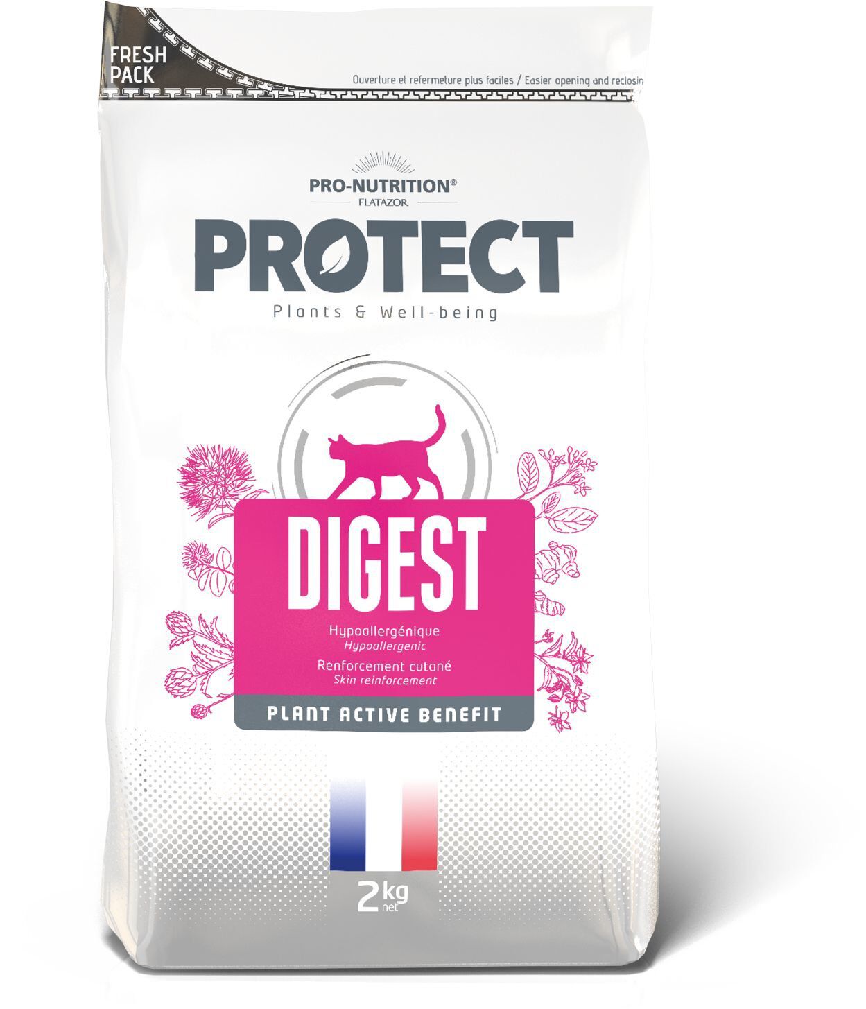 Flatazor - Croquettes Protect Digest pour Chat - 2kg Image num&eacute;ro 1