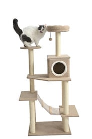 Leeby - Arbre à Chat Boucle Premium