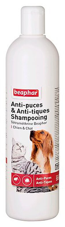 Beaphar - Shampoing Antiparasitaire pour Chiens et Chats - 500ml image number null