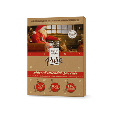 True Origins Pure - Calendrier de l'Avent pour Chats - 100g