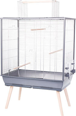Zolux - Cage Neolife Gris pour Oiseaux - 80cm