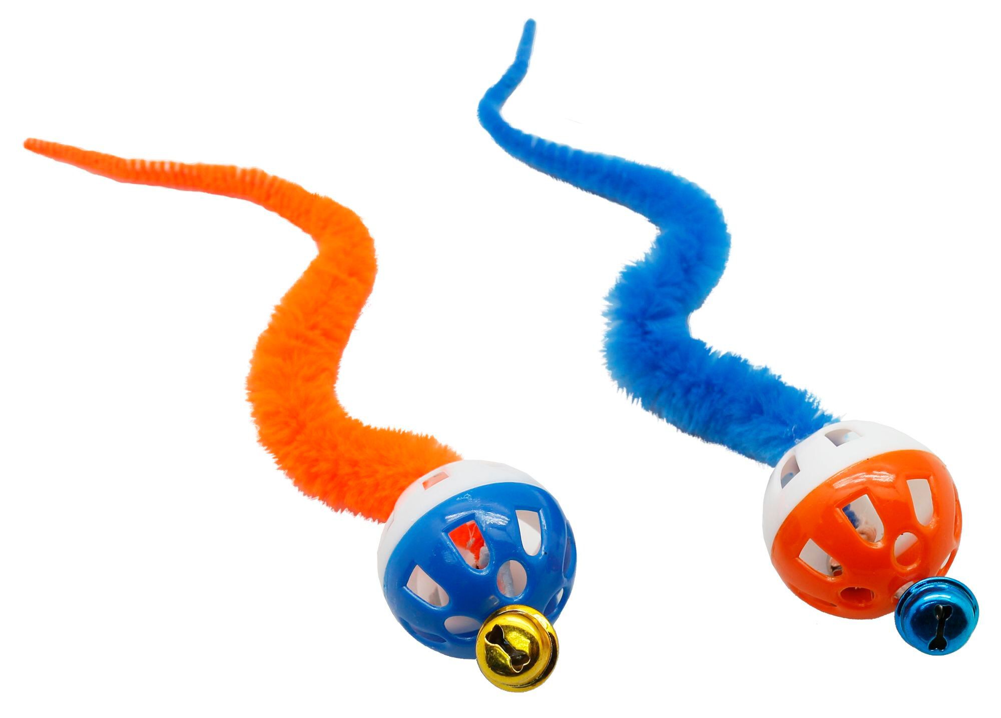 Anka - Jouet Balle Plastique et Serpentin pour Chat - 21cm Image num&eacute;ro 1