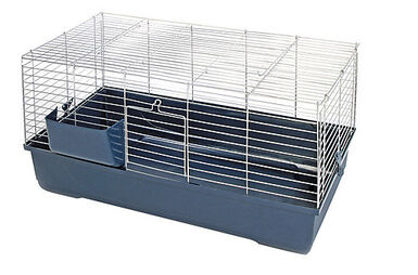 Kerbl - Cage Gabbia Baldo bleu foncé pour rongeurs - 80X45X42cm