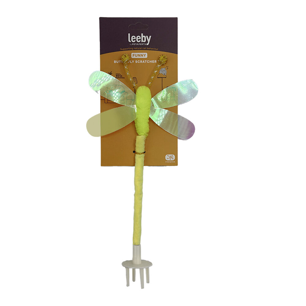 Leeby - Jouet Funny Papillon pour Chats - 29cm Image num&eacute;ro 1