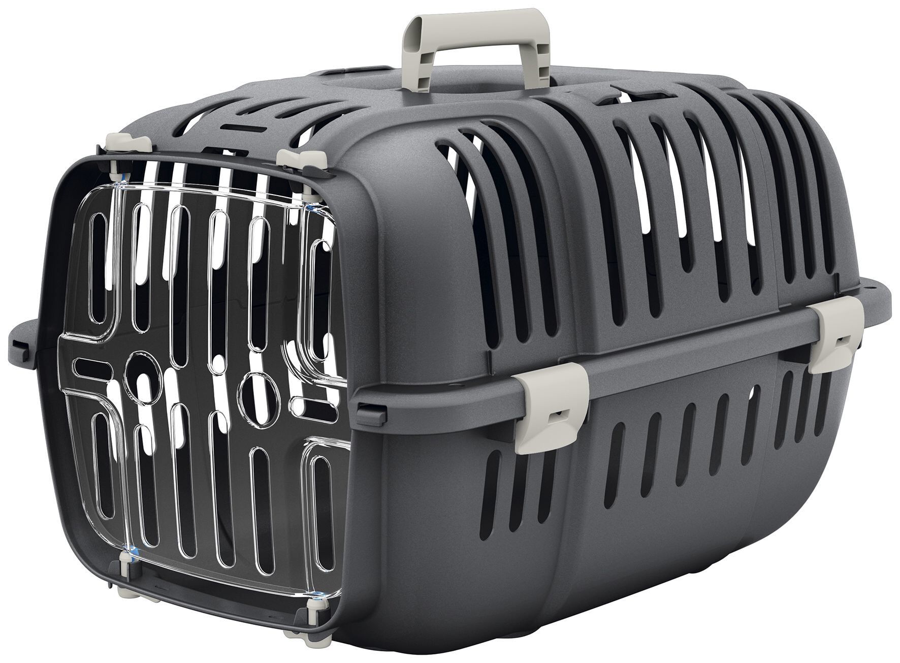 Ferplast - Caisse de Transport JET 10 pour Chien et Chat - Gris Image num&eacute;ro 1