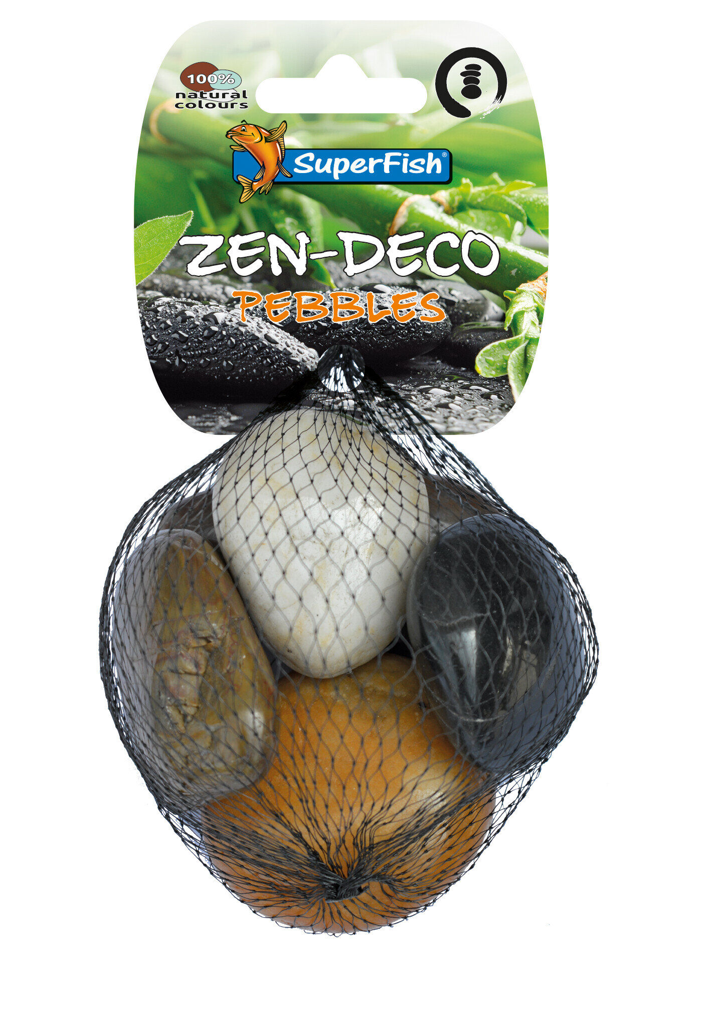 Superfish - Galet Zen Pebble Medium Mix pour Aquarium - 450g Image num&eacute;ro 1