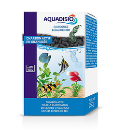 Aquadisio - Filtration de Charbon Actif pour Aquarium - 250g