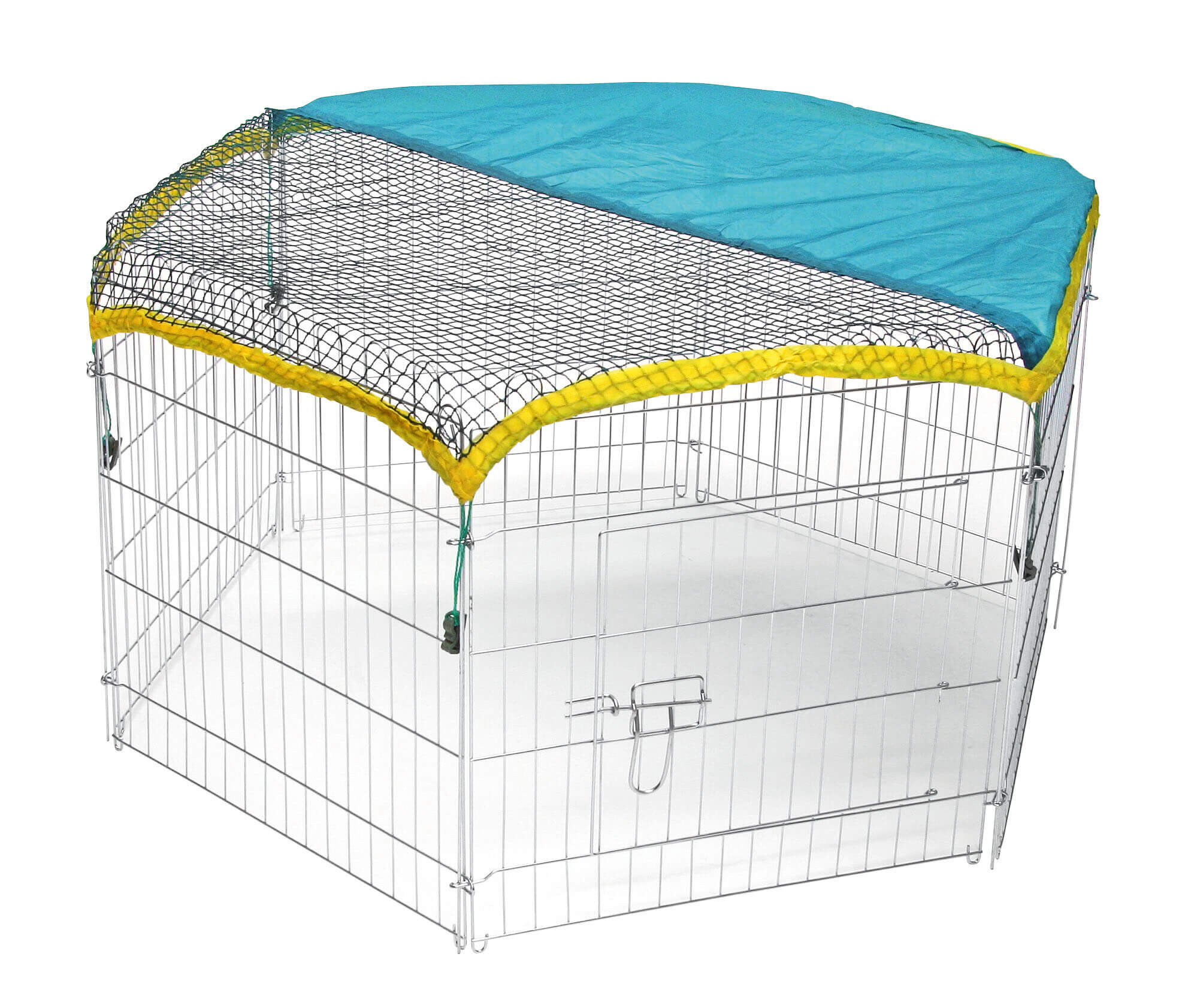 Kerbl - Enclos Hexagonal avec Filet de Protection pour Rongeurs Image num&eacute;ro 1