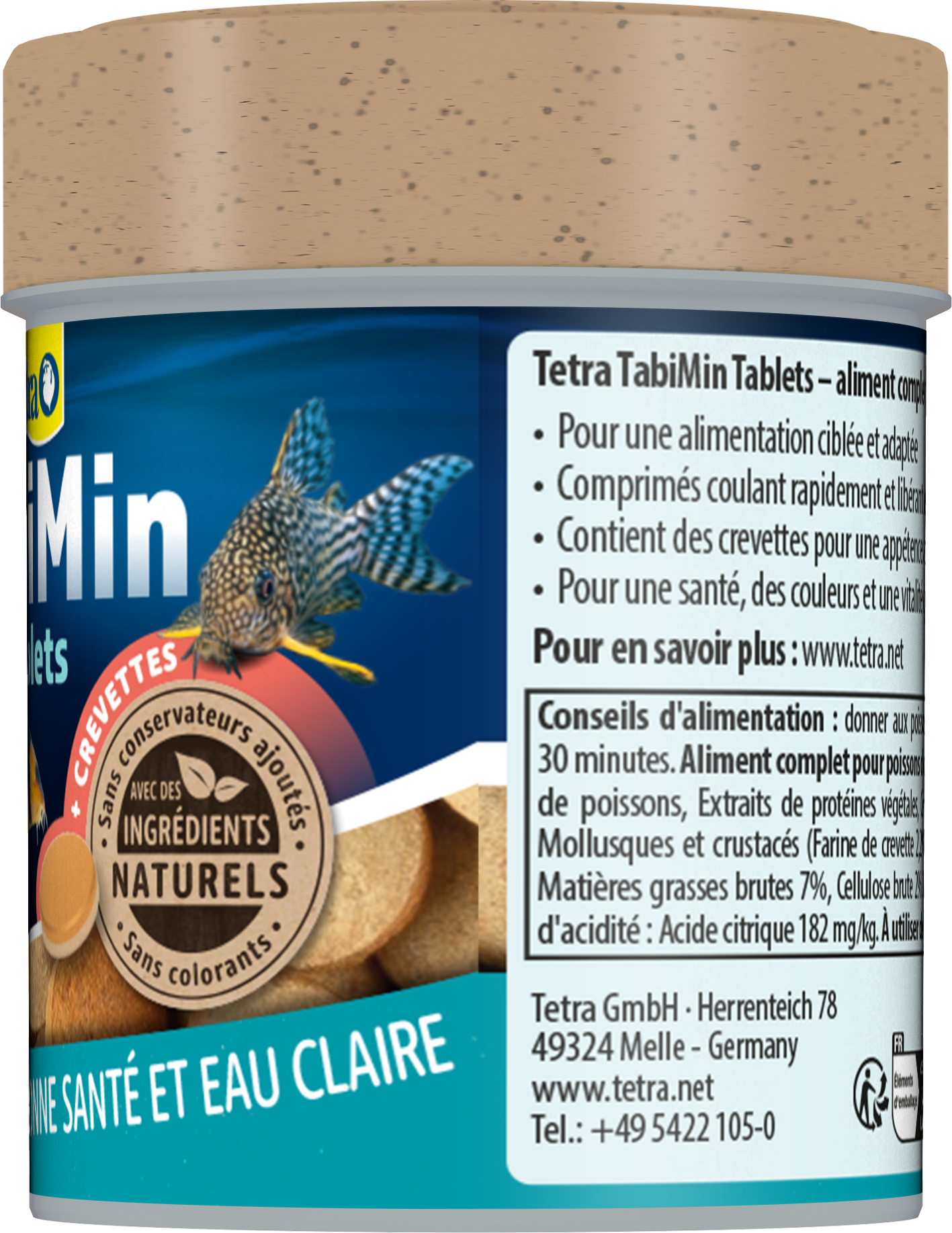 Tetra - Aliment Tablets TabiMin pour Poissons de Fond - 66ml Image num&eacute;ro 2