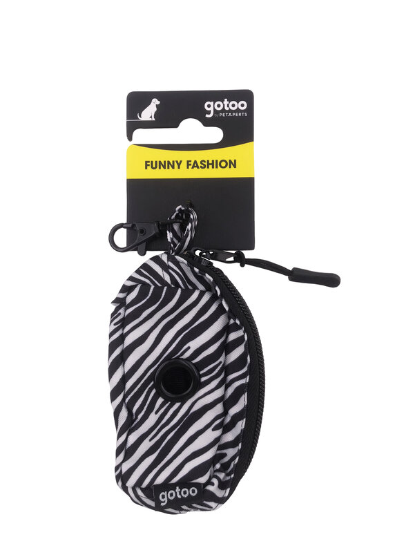 Gotoo - Sac à Sacs Zèbre pour Chien Image numéro 3 Gotoo - Sac à Sacs Zèbre pour Chien Image numéro 3