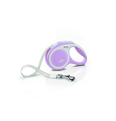Flexi - Laisse New Confort avec Sangle pour Chien Rose
