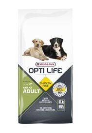 Opti Life - Croquettes Maxi Adult au Poulet pour Chiens - 12,5Kg