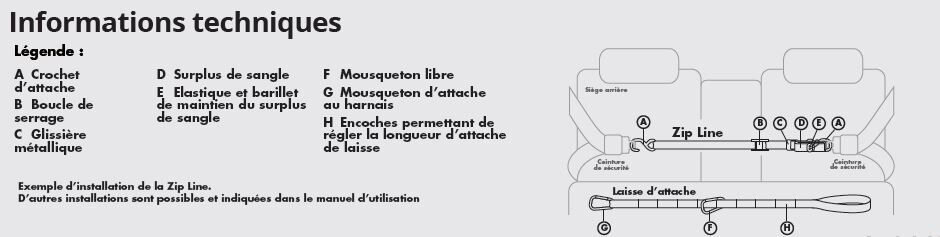 Kurgo - Tyrolienne de S&eacute;curit&eacute; ZIP LINE pour Chiens Image num&eacute;ro 7
