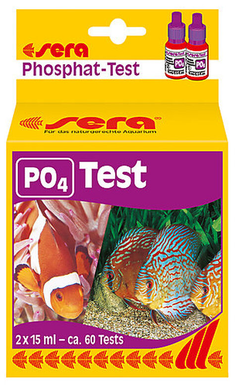 Sera - Test de Phosphates PO4 Test pour Aquarium - 2x15ml image number null