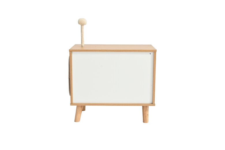 Leeby - Habitat Griffoir Meuble TV pour Chats - 48x28x60,5cm Image numéro 7 Leeby - Habitat Griffoir Meuble TV pour Chats - 48x28x60,5cm Image numéro 7