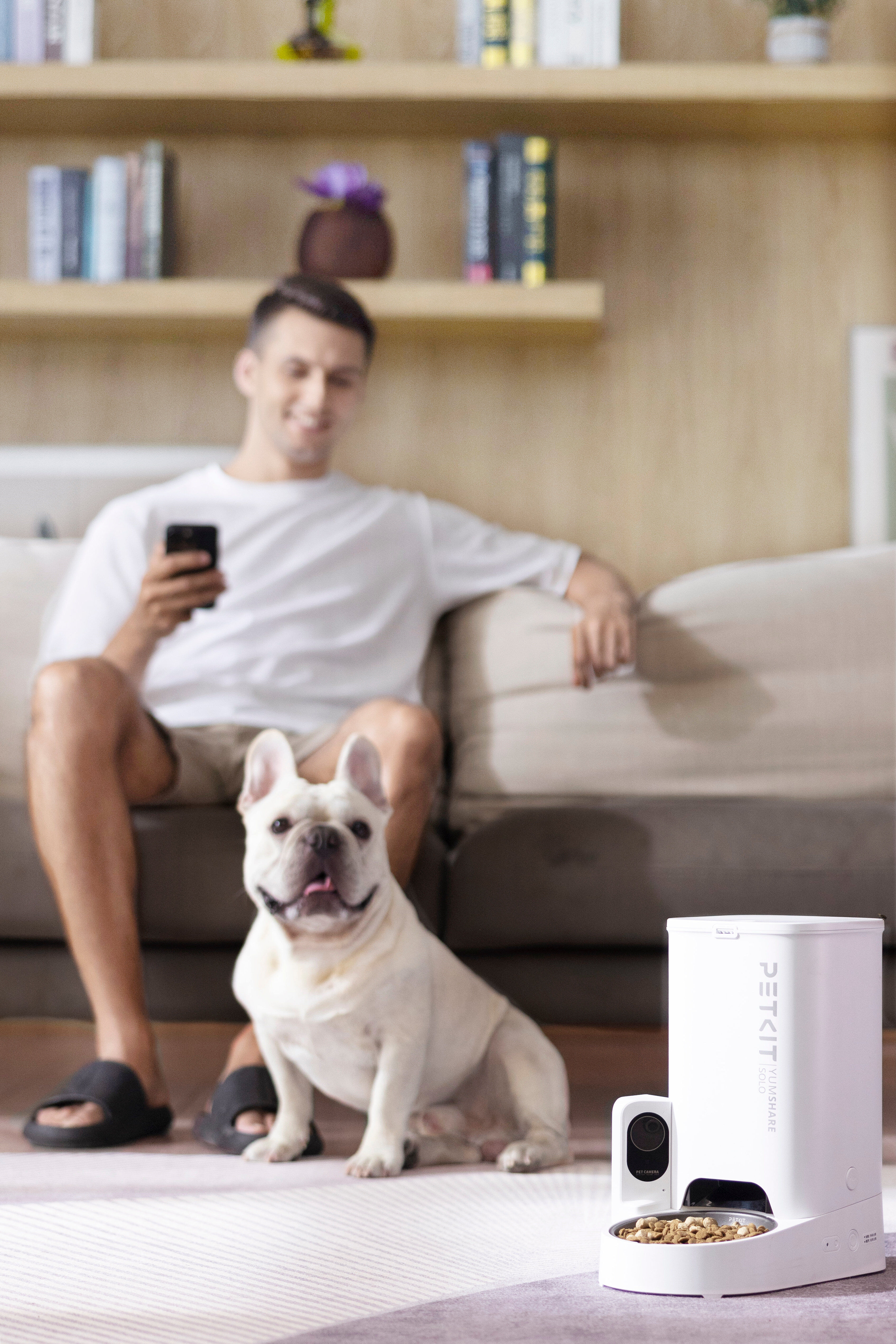 Petkit -  Distributeur de Croquettes YumShare Solo Connect&eacute; avec Cam&eacute;ra - 3L Image num&eacute;ro 5