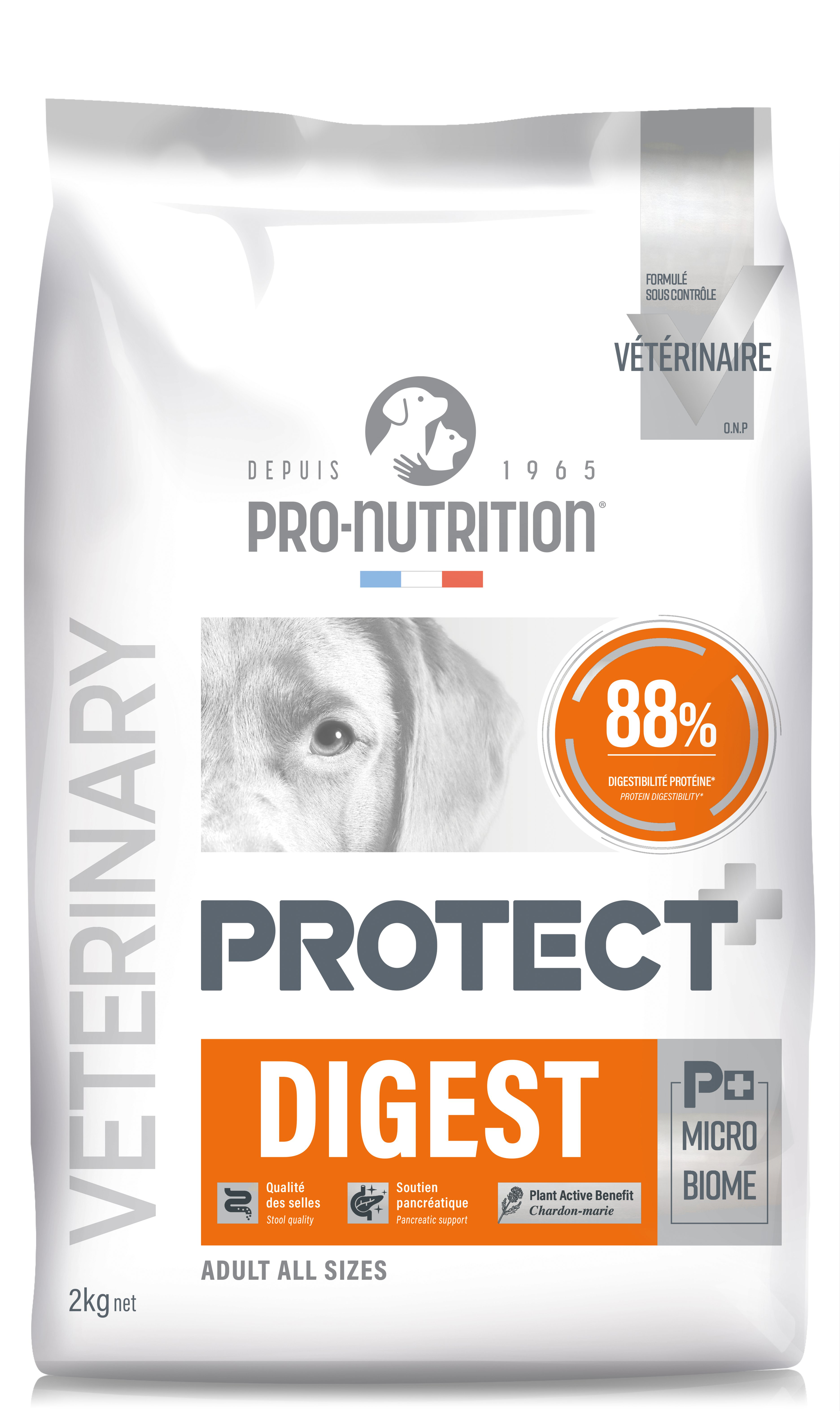 Pro-Nutrition - Croquettes Protect Digest pour Chiens - 2Kg Image num&eacute;ro 1