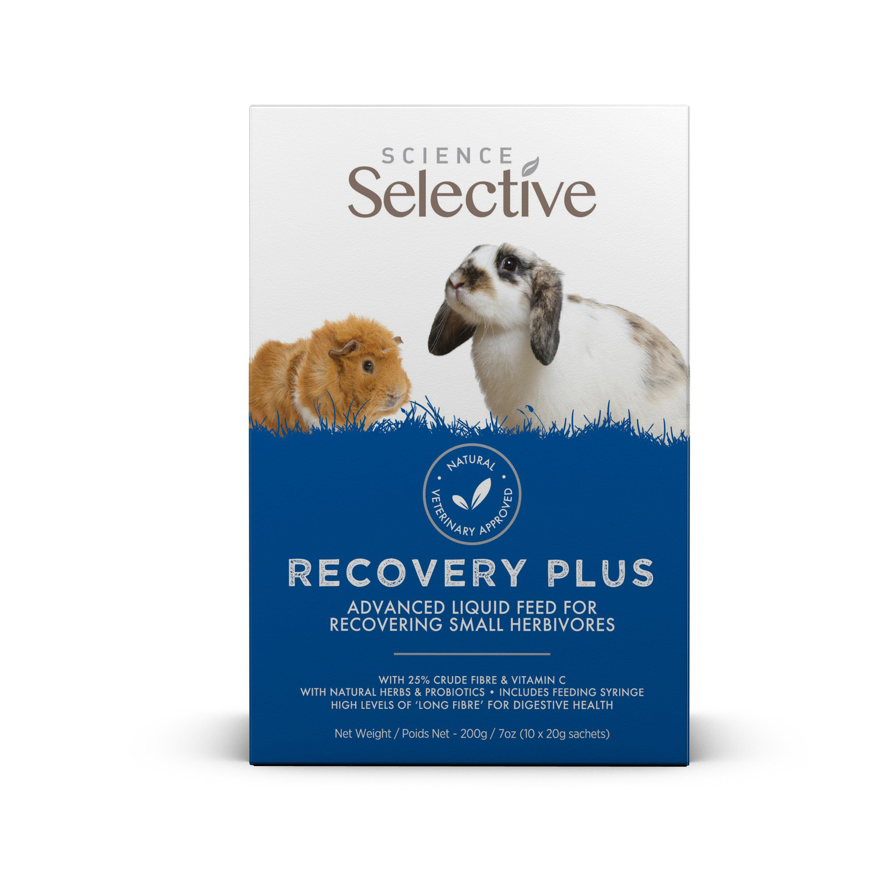 Supreme Science - Aliment Selective Recovery Plus Lapin Cochon d'Inde - 10x20g Image num&eacute;ro 1
