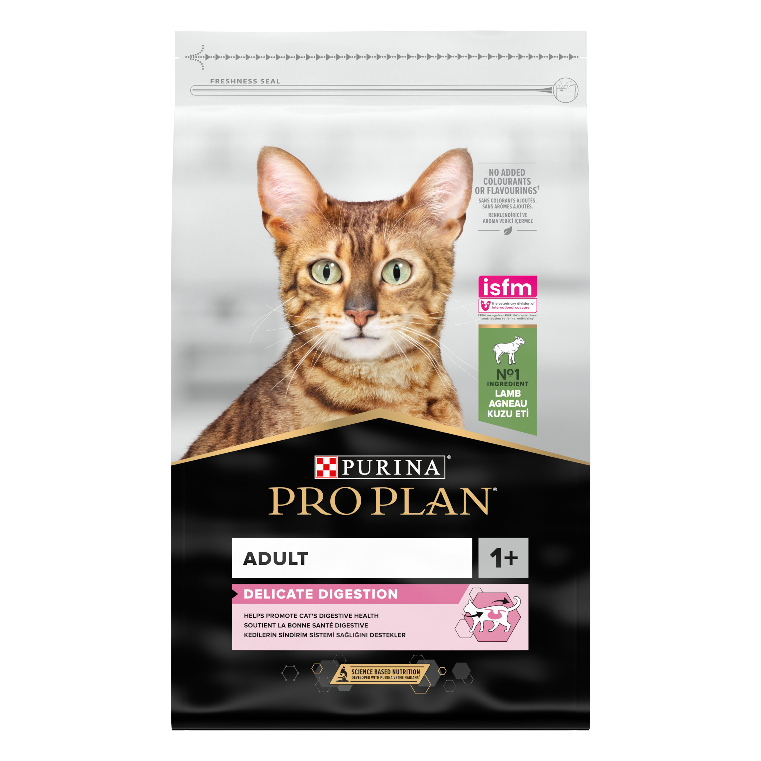 Pro Plan -  Croquettes Adult 1+ DELICATE DIGESTION Agneau pour chats adultes - 10kg - Image num&eacute;ro 2