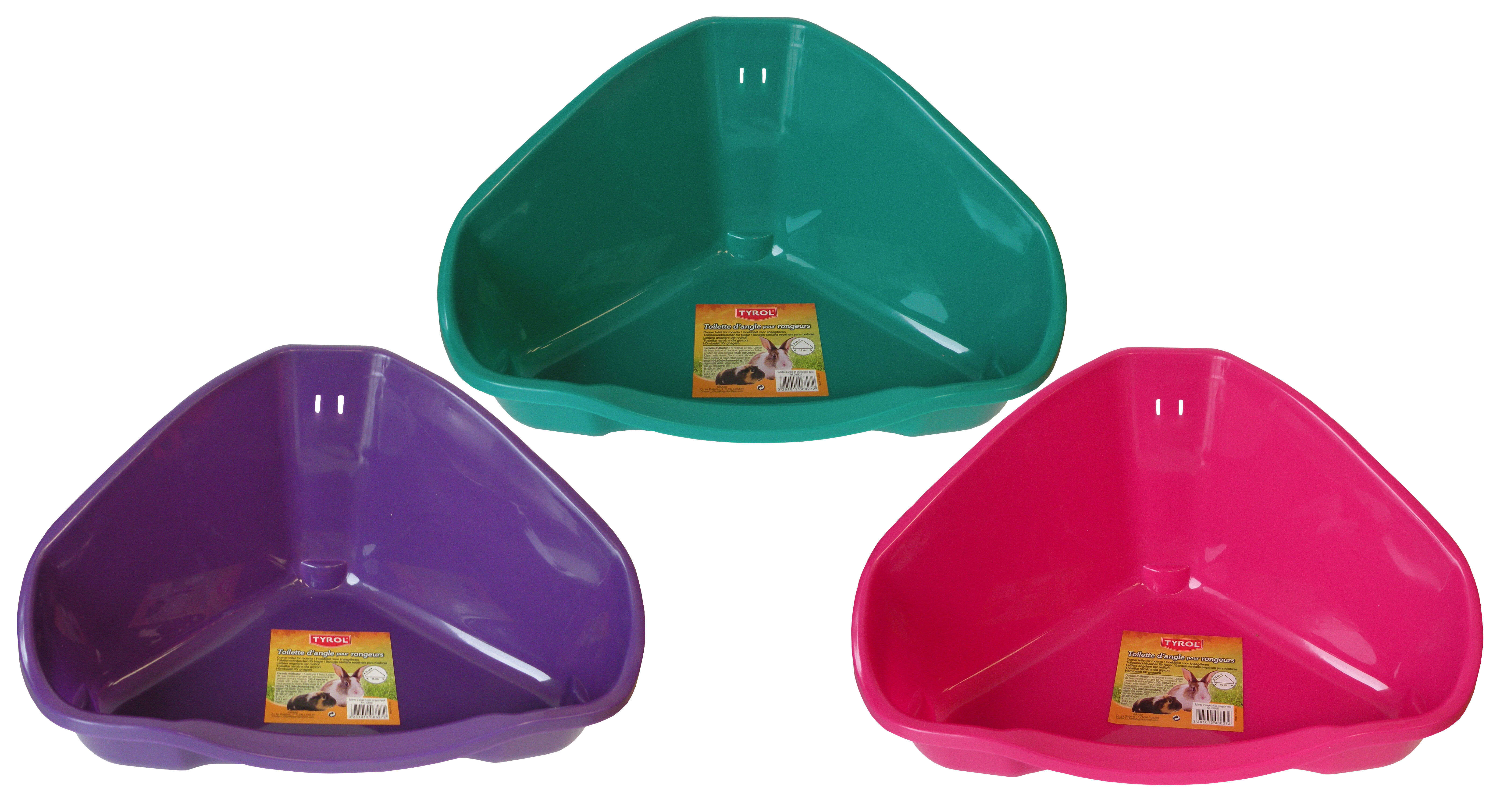 Tyrol - Toilette d'angle pour Cage - 34cm Image num&eacute;ro 1