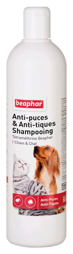 Beaphar - Shampoing Antiparasitaire pour Chiens et Chats - 500ml Image num&eacute;ro 1