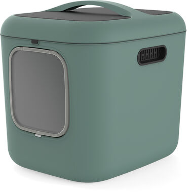 Rotho - Maison de Toilette Biala XL pour Chat - Vert