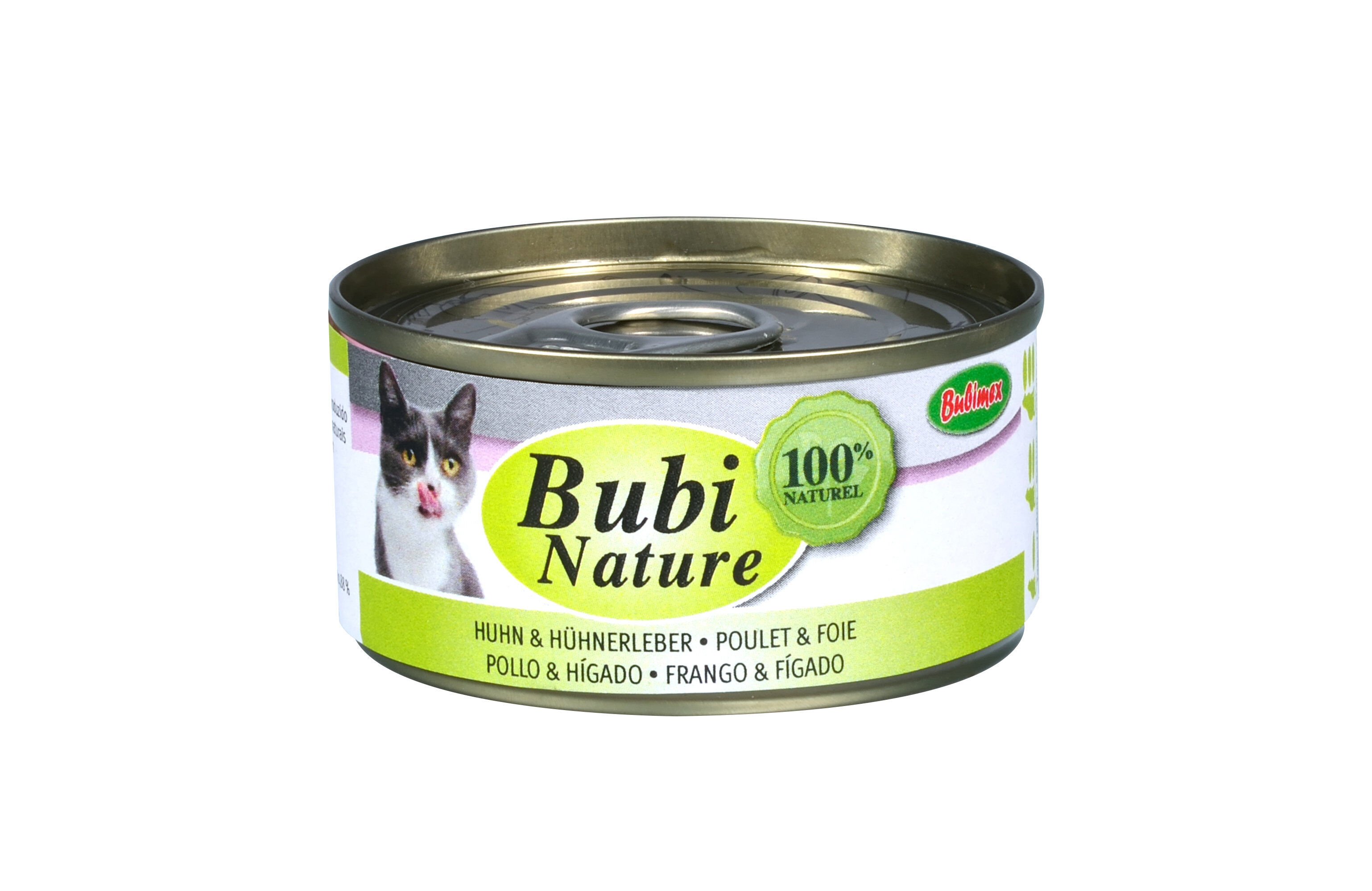 Bubimex - P&acirc;t&eacute;e Bubi Nature Poulet et Foie pour Chats - 70g Image num&eacute;ro 1
