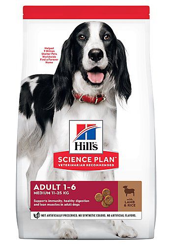 Hill's Science Plan - Adult Croquettes Pour Chien A L'agneau Et Riz  - 18kg Image num&eacute;ro 1