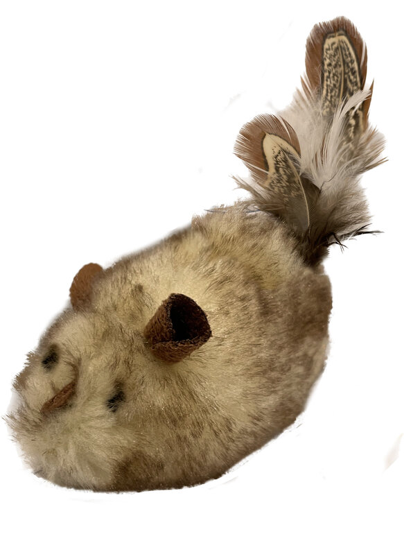 Croci - Jouet Mouse Grincer Plumes pour Chats - 8cm Image numéro 1 Croci - Jouet Mouse Grincer Plumes pour Chats - 8cm Image numéro 1