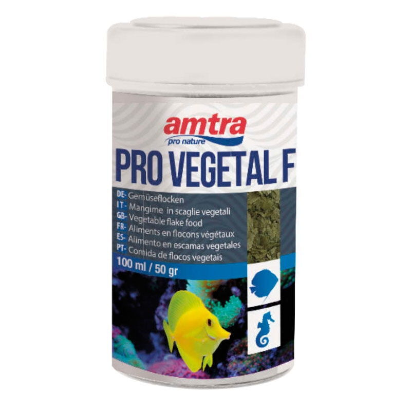 Amtra - Aliment Pro Vegetal Flake pour Poissons Tropicaux - 100ml Image num&eacute;ro 1