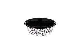 Ferribiella - Bol Pattern Noir pour Chiens