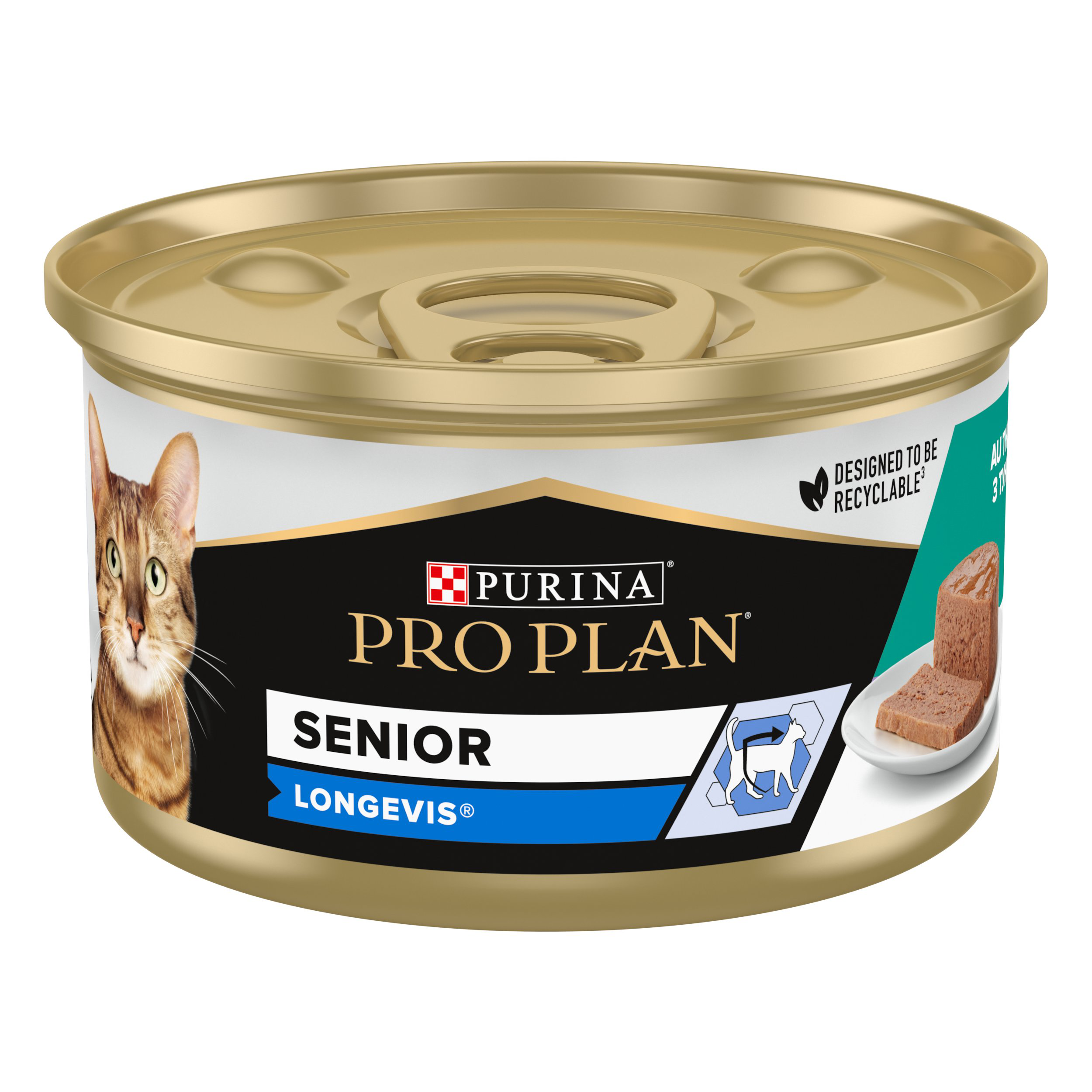 Pro Plan - P&acirc;t&eacute;e Adult 7+ pour Chat Adulte - 85g Image num&eacute;ro 1