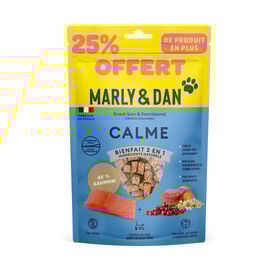 Marly & Dan - Friandises Bouchées Calme au Saumon pour Chats - 50g