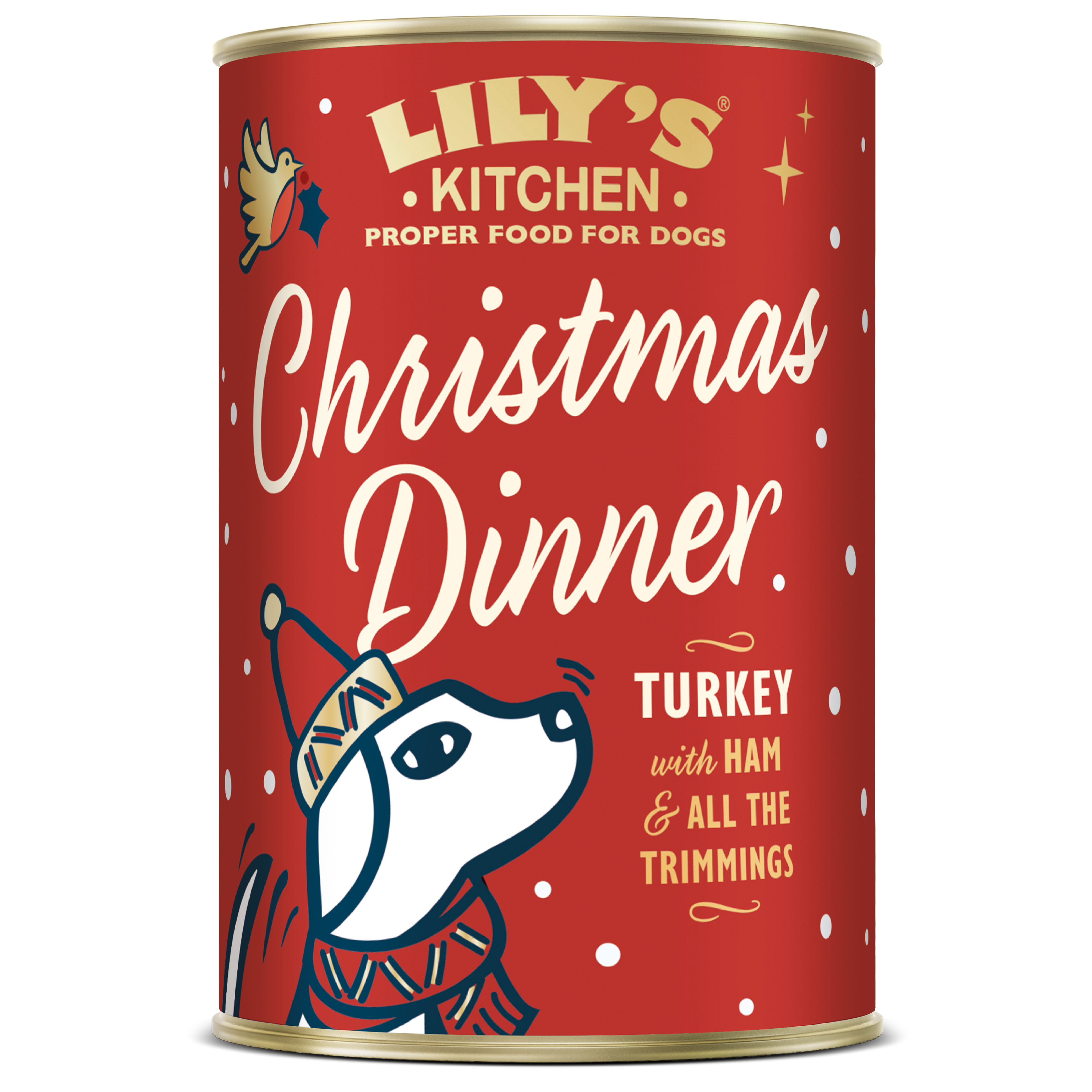 Lily's Kitchen - P&acirc;t&eacute;e Christmas Dinner Volaille pour Chiens - 400g Image num&eacute;ro 1