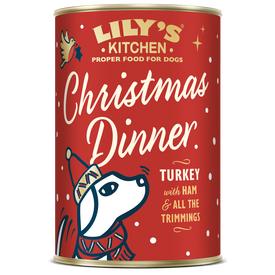 Lily's Kitchen - P&acirc;t&eacute;e Christmas Dinner Volaille pour Chiens - 400g
