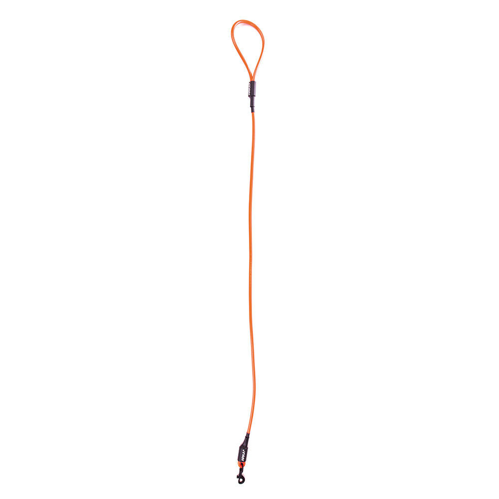 Arka - Laisse Ronde Fluo 120cm pour Chiens - Orange Image num&eacute;ro 1