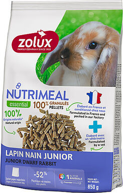 Zolux - Aliment en Granulés Nutrimeal Pour Lapin Junior