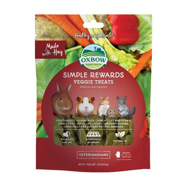 Oxbow - Friandises Simple Rewards Veggie Treats 40g Image num&eacute;ro 1