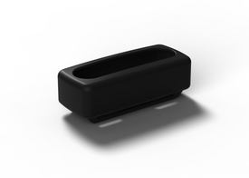Weenect - Housse en Silicone Weenect Noir Edition pour Chiens