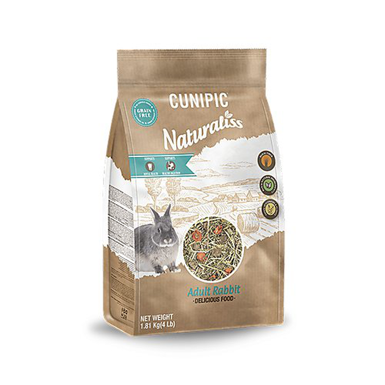 Cunipic - Aliment Naturaliss Lapin Adulte - 1.81kg Image numéro 1 Cunipic - Aliment Naturaliss Lapin Adulte - 1.81kg Image numéro 1