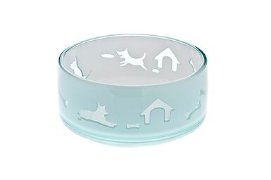Ferribiella - Bol Duoworld Bleu pour Chiens