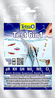 Tetra - Bandelettes Test 6in1 pour Aquarium - x10